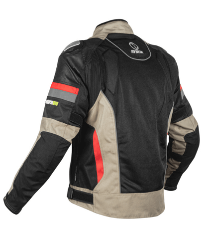 Rynox Storm Evo Riding Jacket - Sand Brown Black