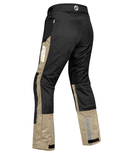Rynox Storm Evo Riding Pants Sand Brown Black