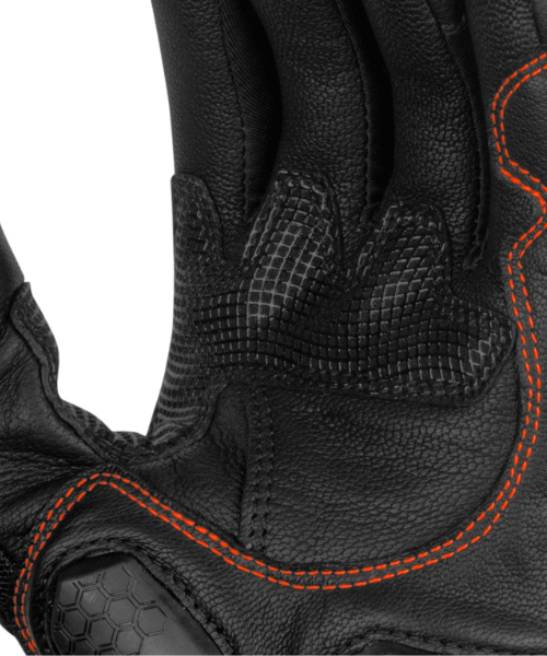 Rynox Tornado Pro 3 Riding Gloves - Black Orange
