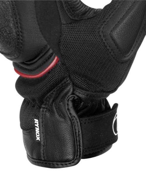 Rynox Tornado Pro 3 Riding Gloves - Black Red