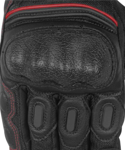 Rynox Tornado Pro 3 Riding Gloves - Black Red