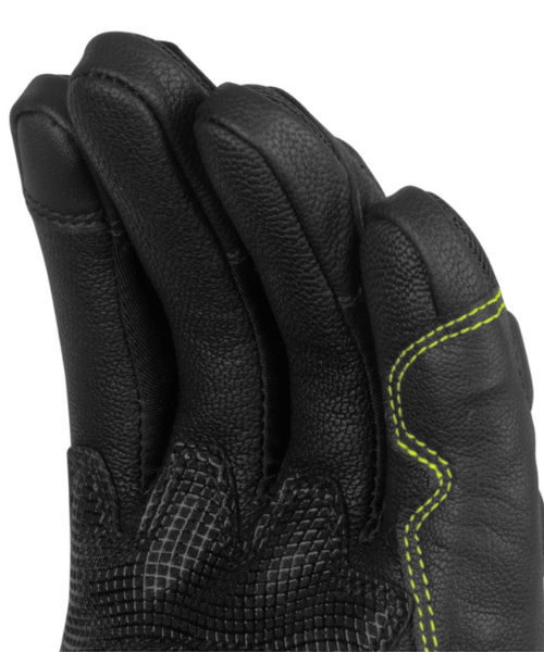 Rynox Tornado Pro 3 Riding Gloves - Black Hi-Viz Green