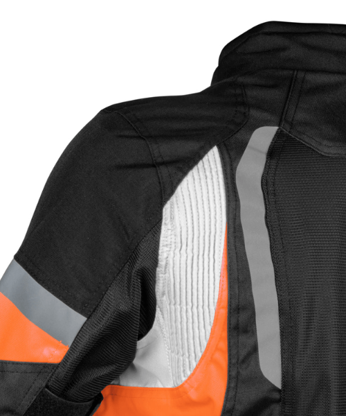 Rynox Tornado Pro 4 Riding Jacket - Black Orange