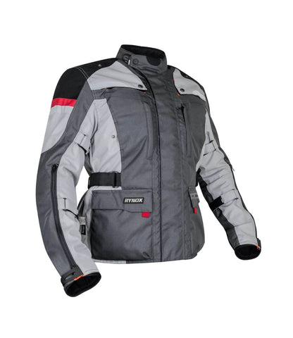 Rynox Stealth Evo v3 L2 Riding Jacket - Grey - 2XL