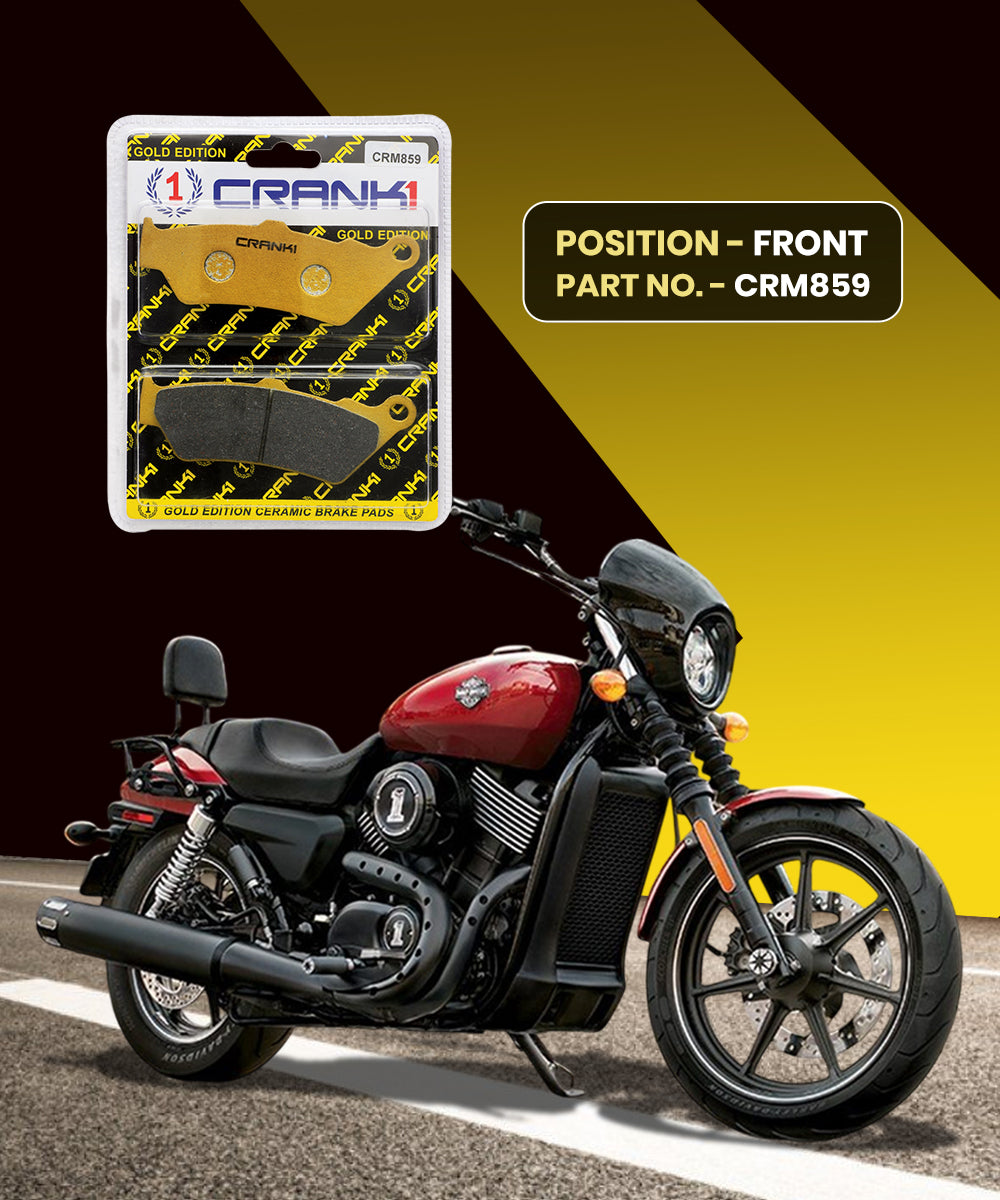Carnk1 Harley Davidson Street 750 (2016 onwards) Ceramic Brake Pads