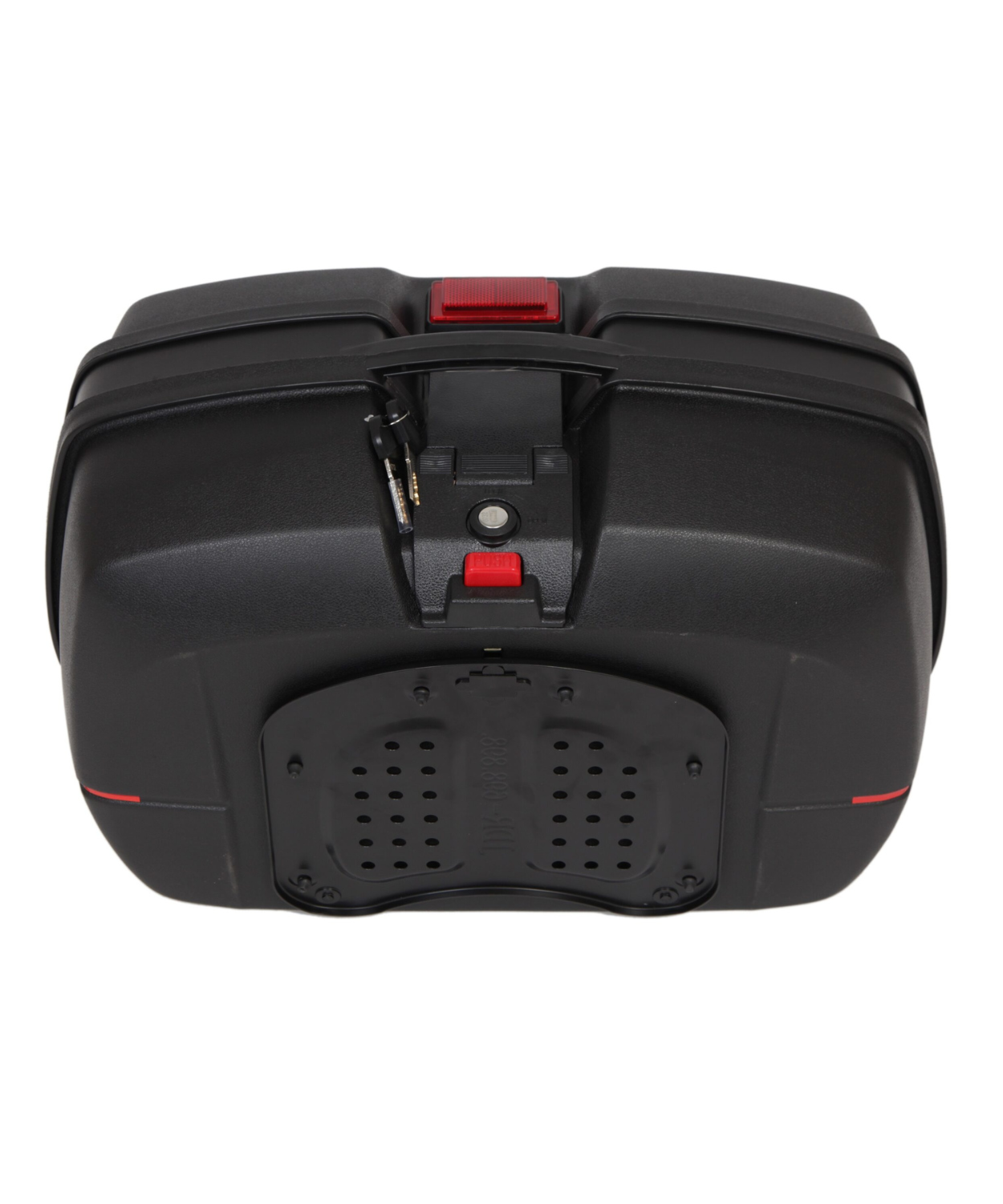 ASG 45 Liters Top Box - Black Red