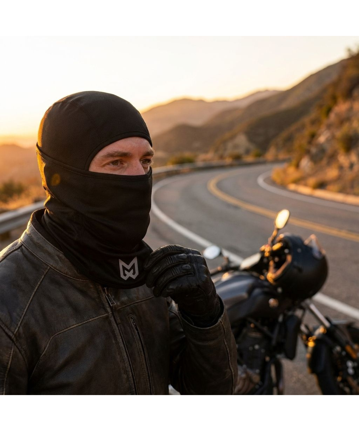 Moto Arch Balaclava - Black