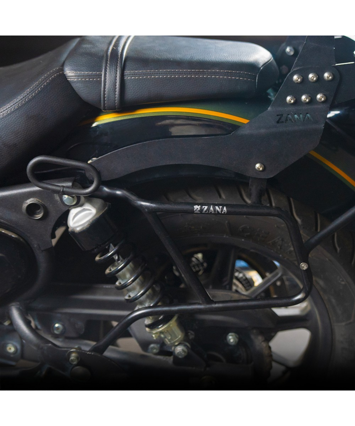Zana Royal Enfield Super Meteor 650 Saddle Stay T-2 - Black - ZI-8323 - Zana