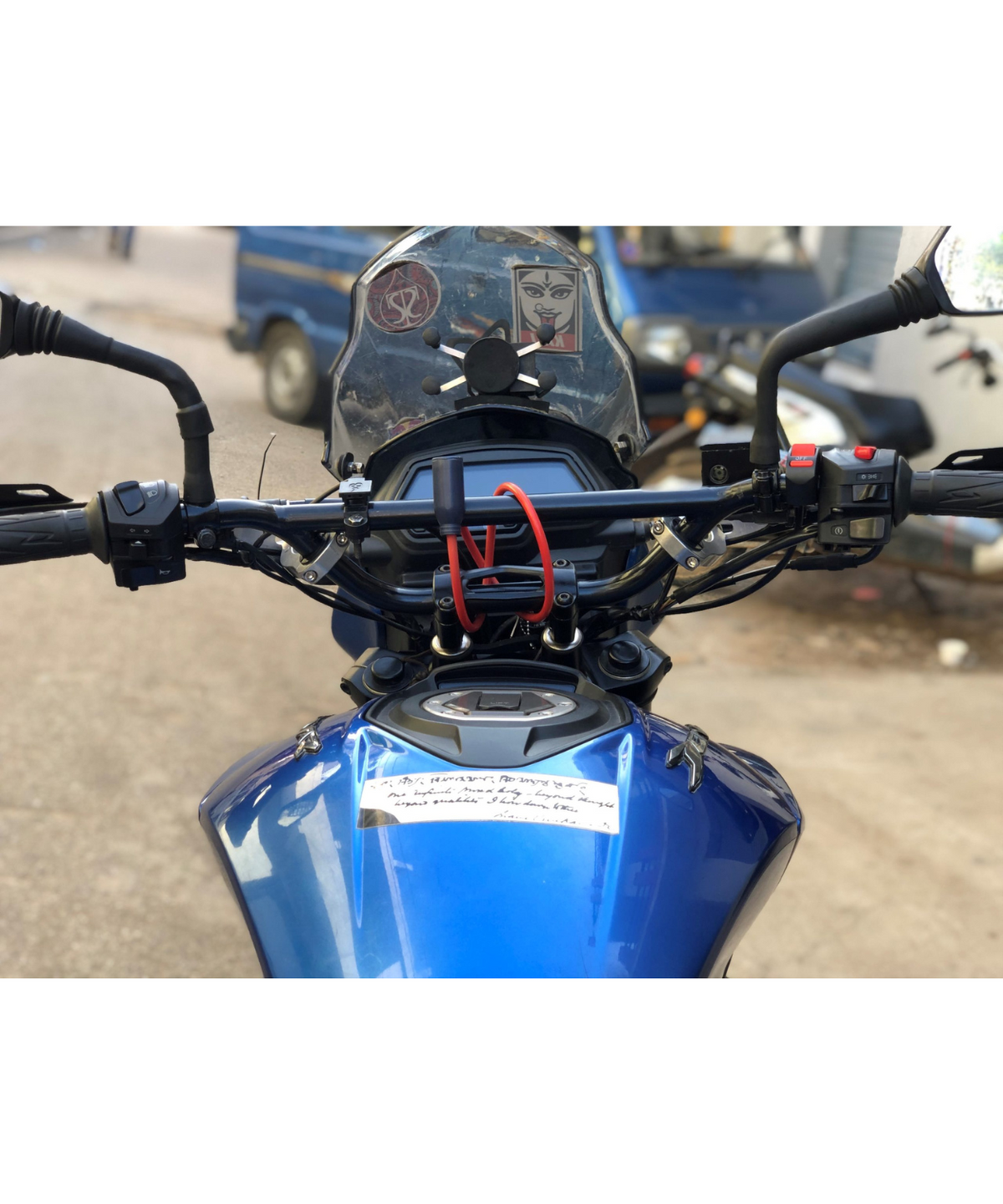 Mad Over Bikes Bajaj Dominar Touring Handle - Mad Over Bikes