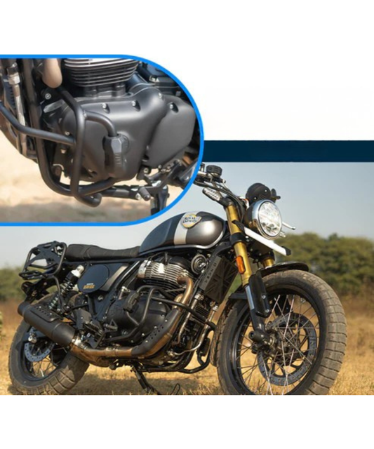 Zana Engine Guard with Slider Puck for Bear 650 MS Black - ZI-8544