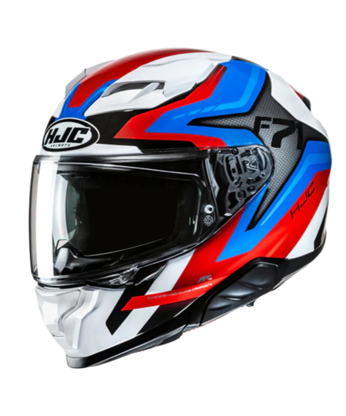 HJC F71 (F7X) Fes MC21 Helmet - White Blue Red - HJC
