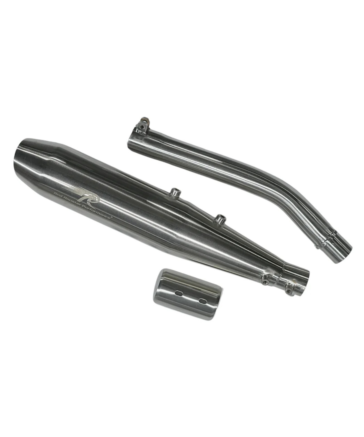 Red Rooster Performance Stellar X Exhaust for Royal Enfield Bear 650 - Silver Matt
