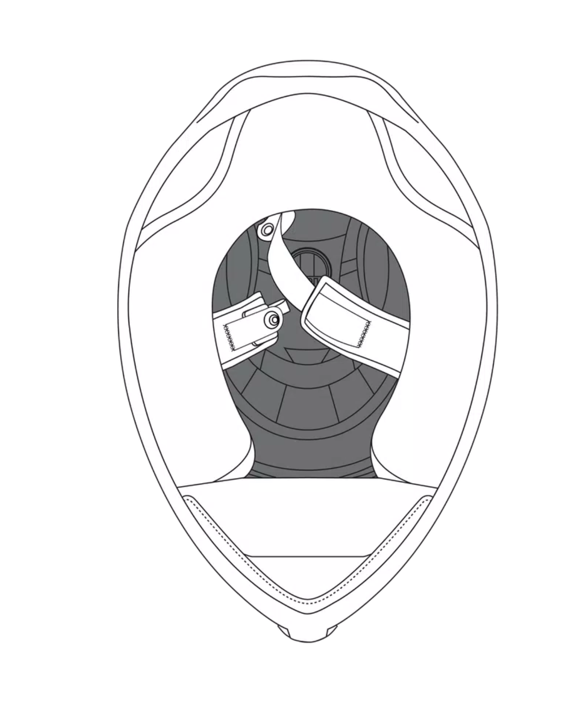 AGV Crownpad for K1S/K1 Helmet - AGV