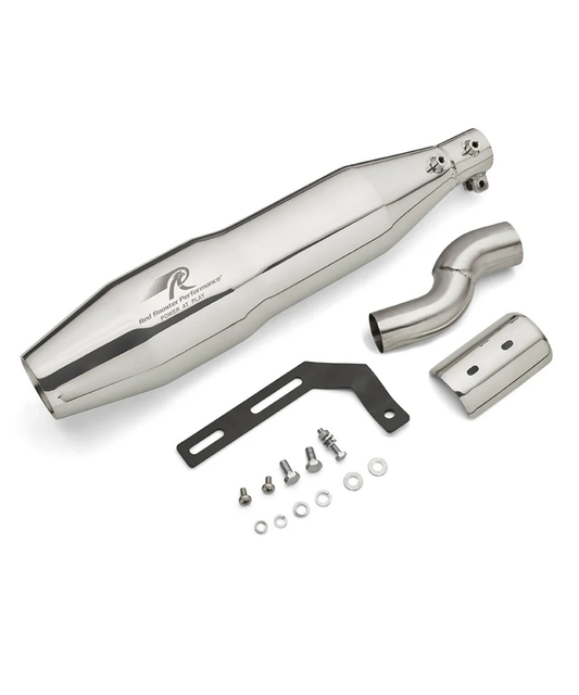 Red Rooster Performance Blaze for Triumph Speed 400 / Speed T4 / Scrambler 400 X - Silver Polish