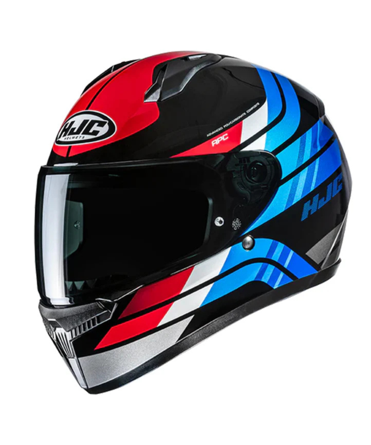 HJC C10 Hiper MC21 Helmet - Black Red Blue - HJC