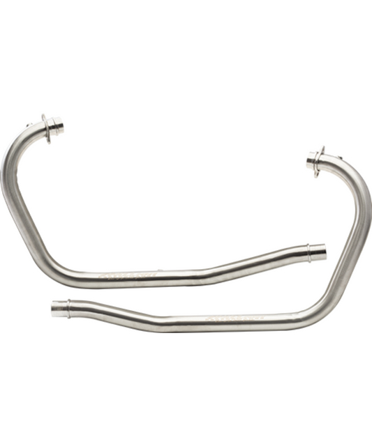 Silver Stallion RE Cruiser Classic 650 Free Flow Bend Pipe - Silver