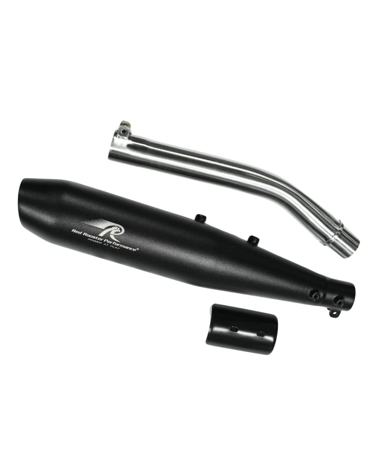 Red Rooster Performance Stellar X Exhaust for Royal Enfield Bear 650 - Black Matte