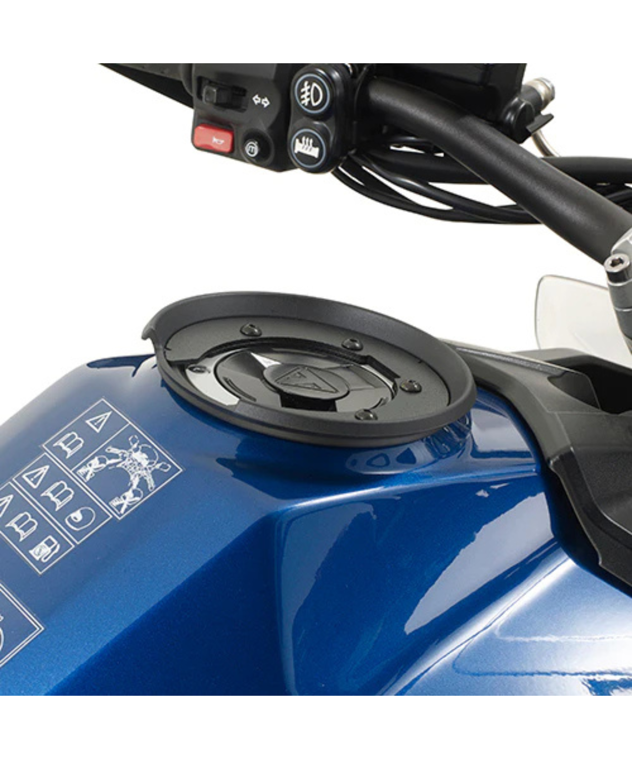 Givi Tanklock Metal Flange Modenas for Dominar 400/400 (V2) - BF002-MY