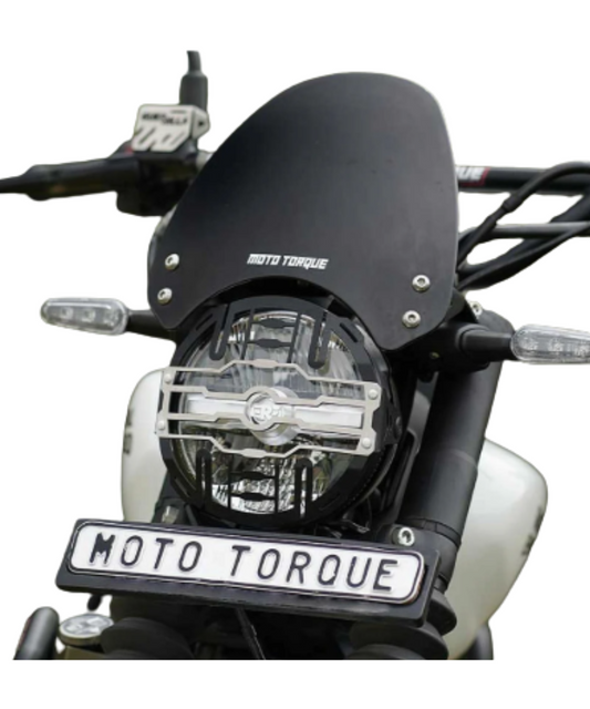 Moto Torque Headlight Guard for Guerrilla 450 - Black