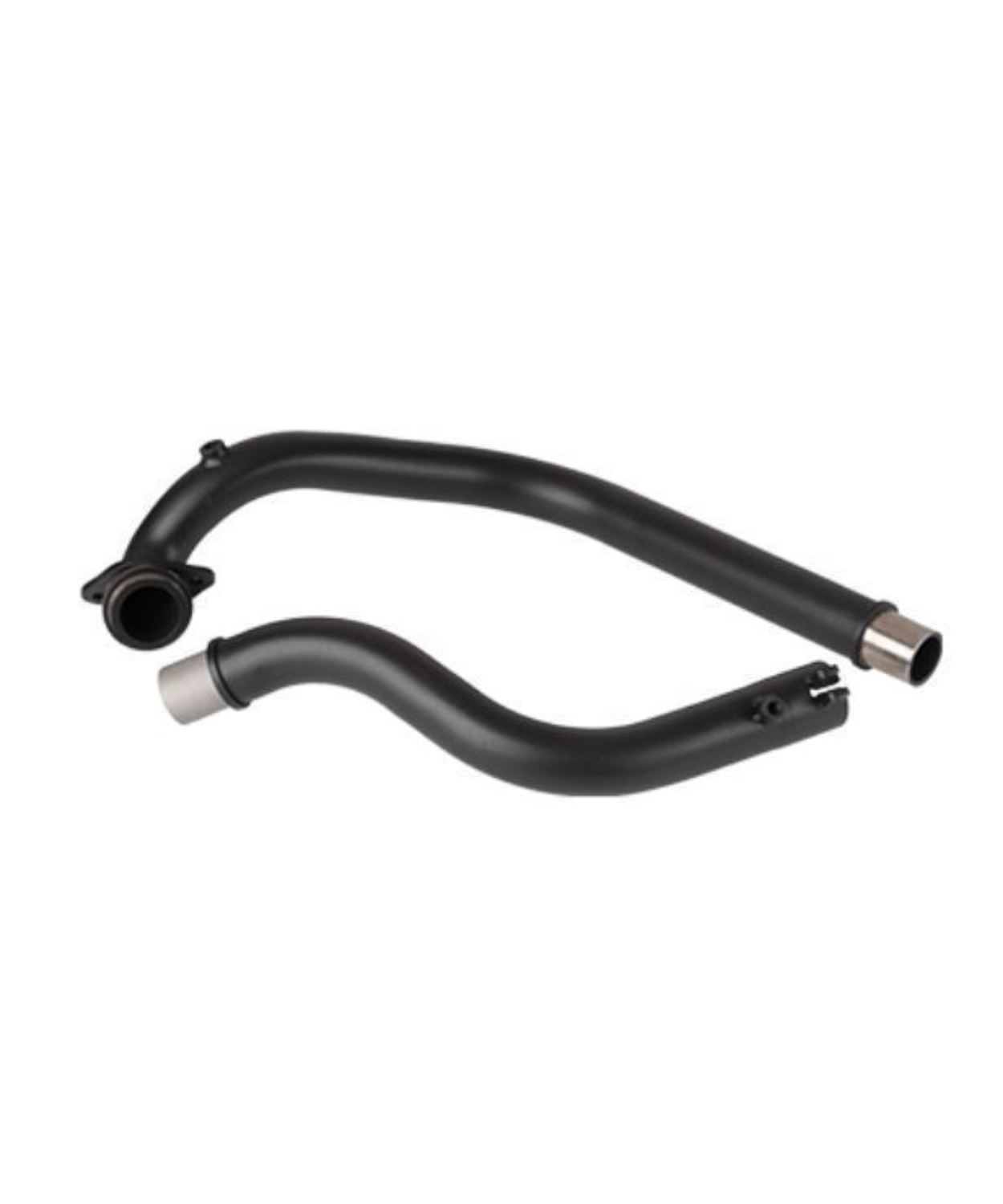 Silver Stallion RE Himalayan 450 / Guerrilla Free Flow Bend Pipe - Black Matt
