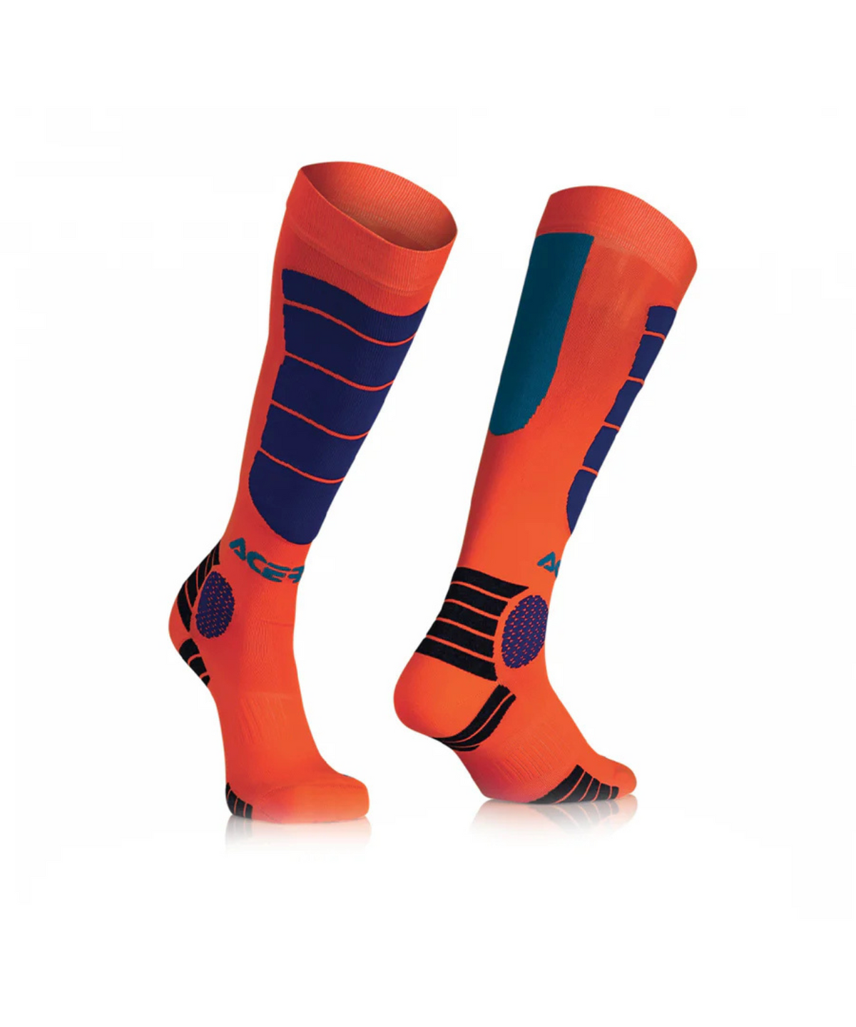 Acerbis Sock MX Impact - Orange Blue - Acerbis