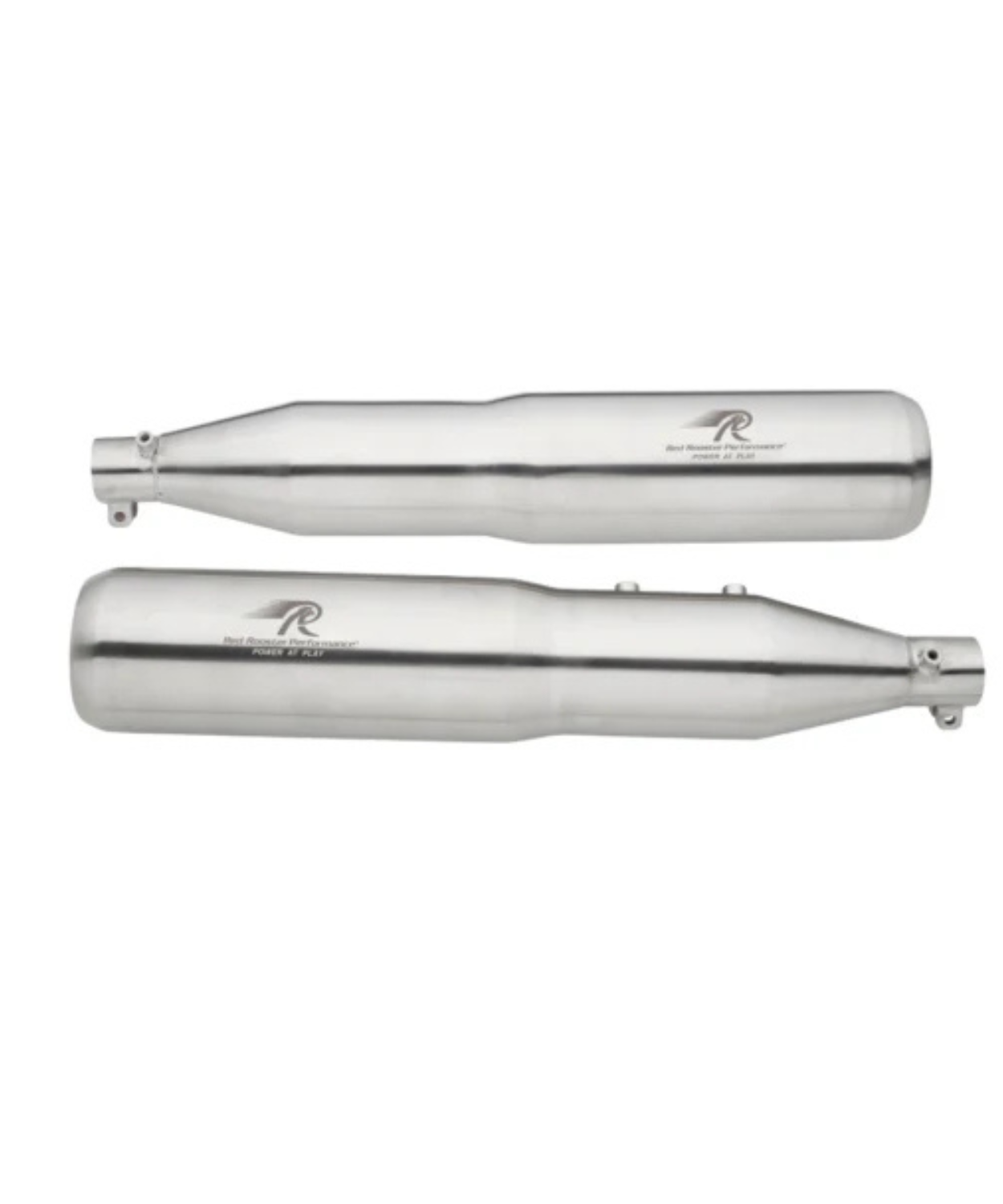 Red Rooster Performance Atlas Exhaust for Royal Enfield Classic 650 - Silver Matte