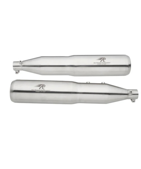 Red Rooster Performance Atlas Exhaust for Royal Enfield Classic 650 - Silver Matte