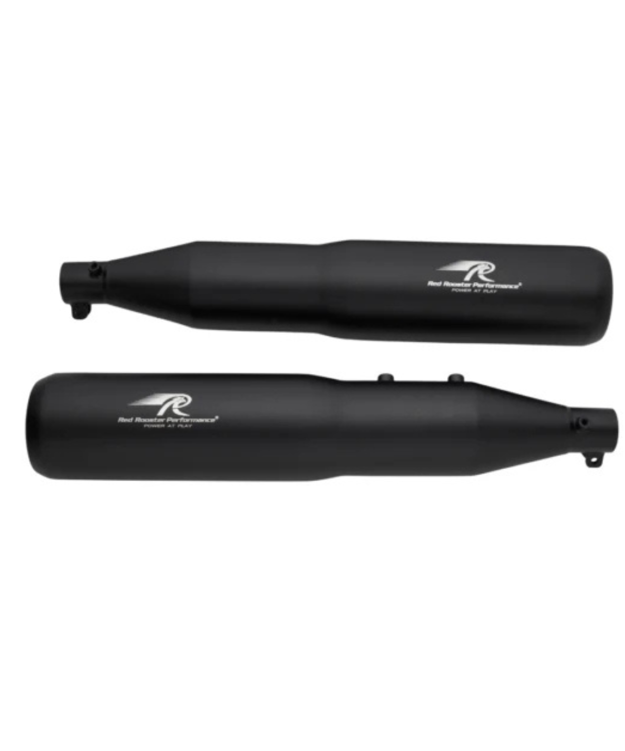 Red Rooster Performance Atlas Exhaust for Royal Enfield Classic 650 - Black Matte