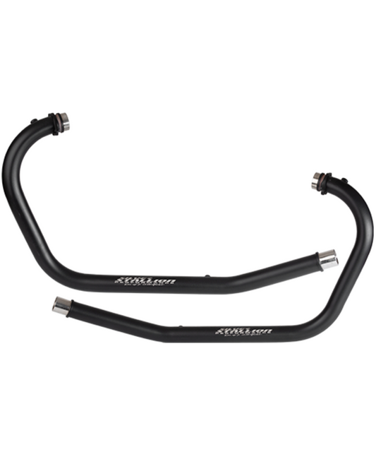 Silver Stallion RE Shotgun Roadking Free Flow Bend Pipe - Black Matt