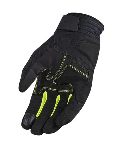 LS2 All Terrain Man Riding Gloves - Black H-V Yellow