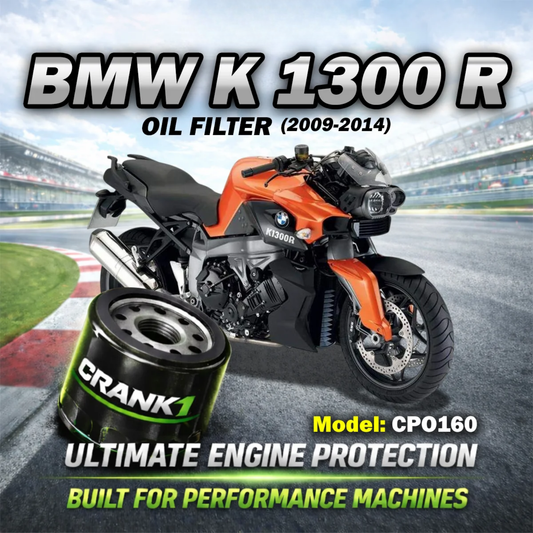 Crank1 BMW K 1300 R (2009-2014) Performance Oil Filters - CPO-160