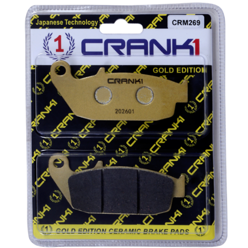 Crank1 Ceramic Brake Pads for TVS RTR 200