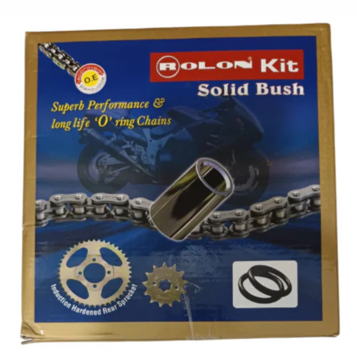 Rolon Honda CB300R BS6 (2022) Chain Sprocket Kit - KIT HPOR 409 - Rolon