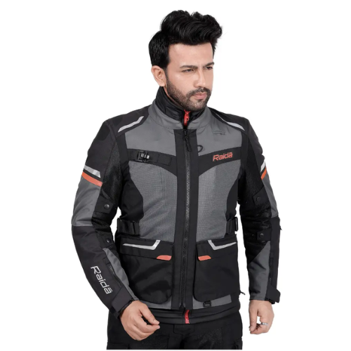 Raida Rover 2 Riding Jacket - Grey Red