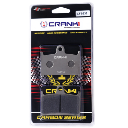 Crank1 Carbon Brake Pads for Triumph Explorer 1200 (2012-2015)