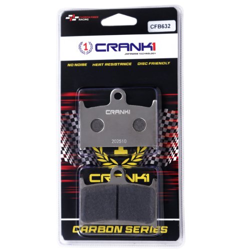 Crank1 Carbon Brake Pads for Triumph Explorer 1200 (2012-2015)