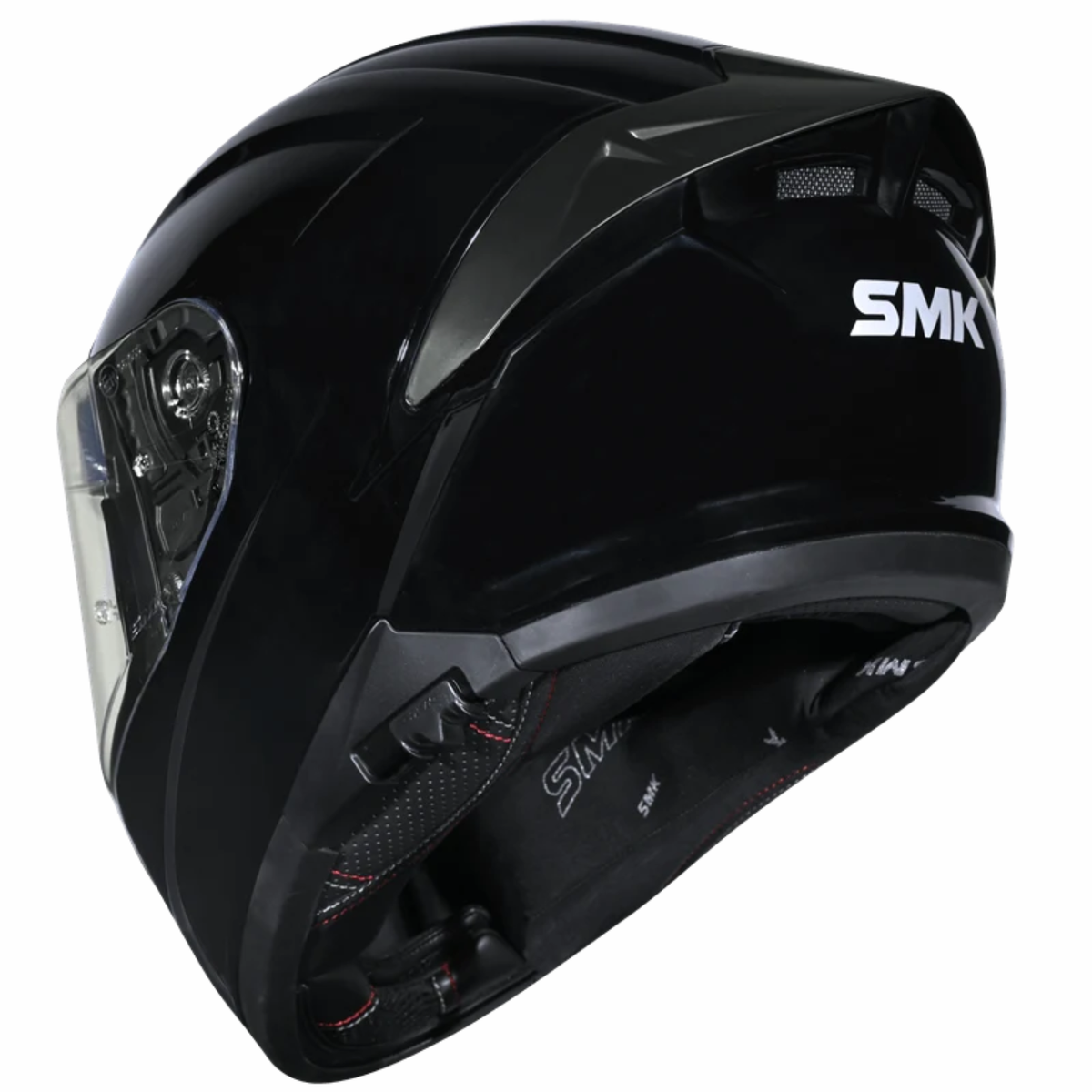 SMK Typhoon GL200 Black Helmet