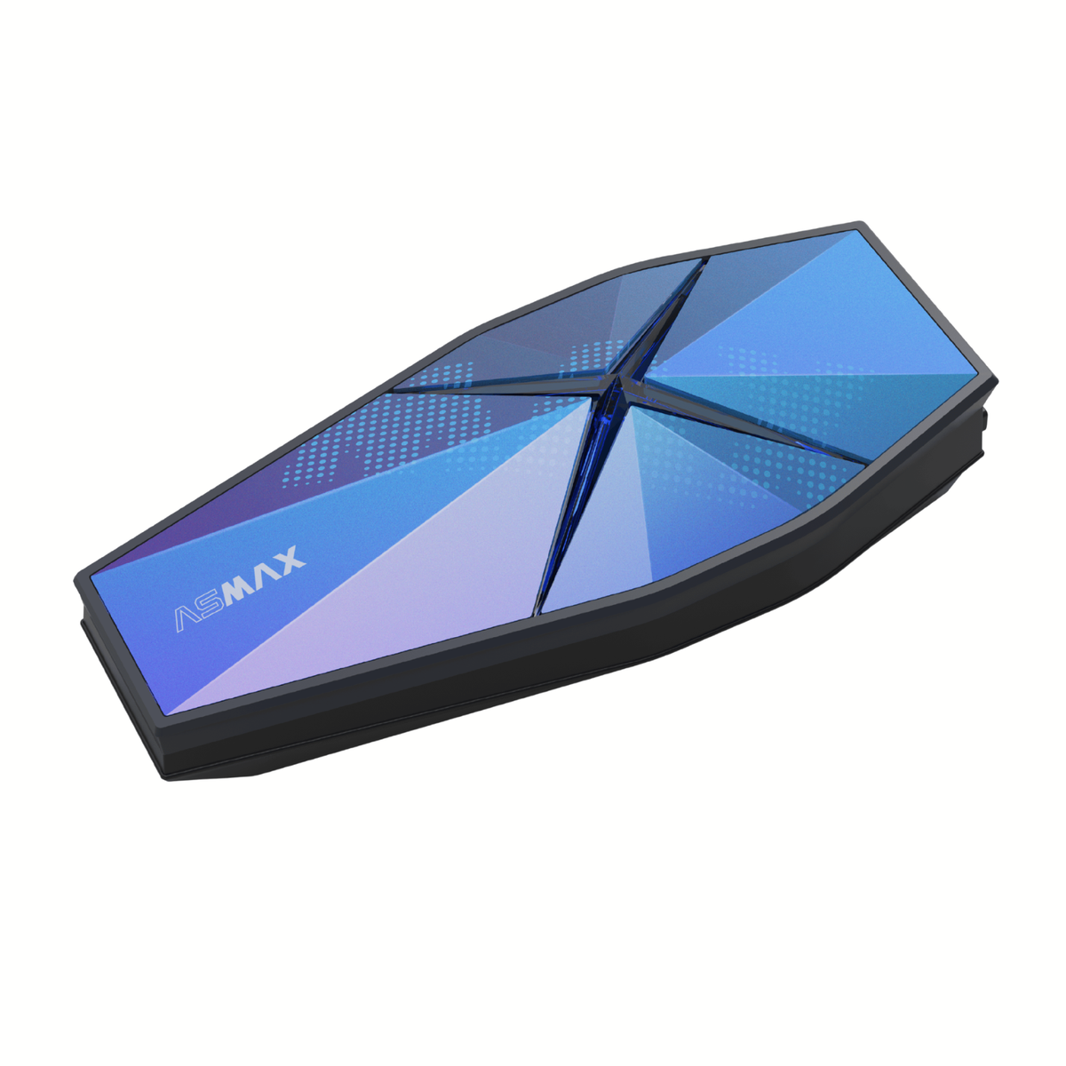 LBC Moto Asmax F1 Pro Intercom - Shining Blue - LBC Moto