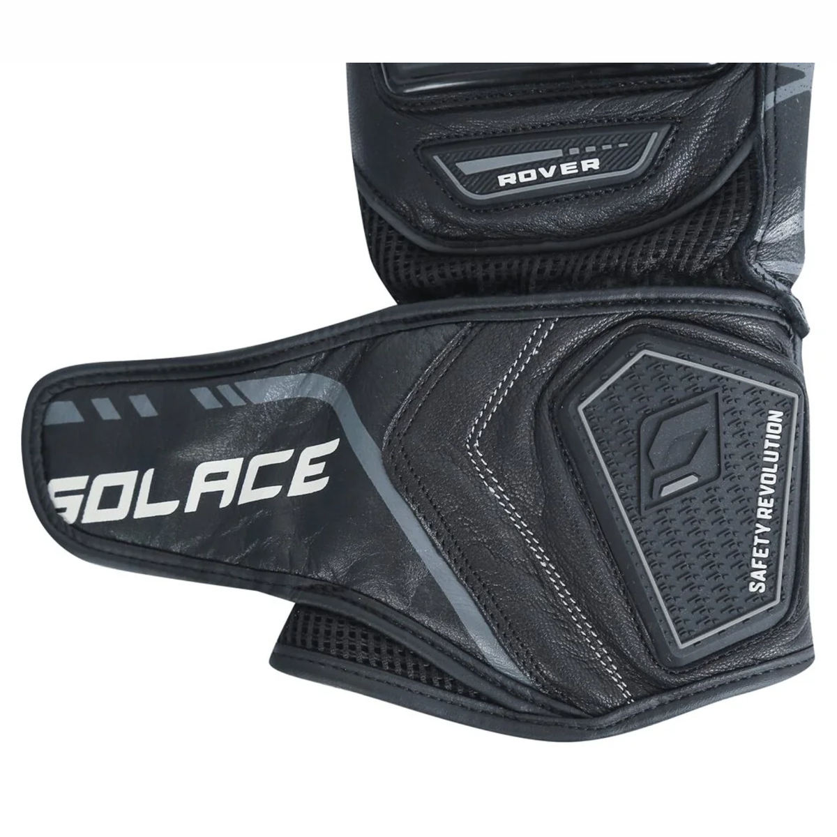 Solace Rover Long Riding Gloves - Black - Solace