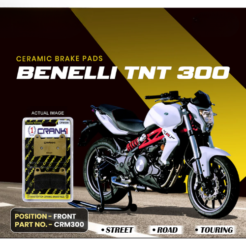 Crank1 Benelli TNT 300 Ceramic Brake Pads