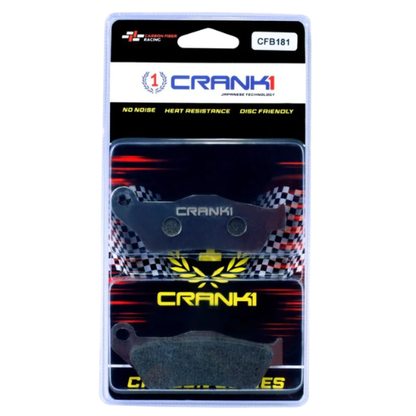 Crank1 Carbon Brake Pads for Triumph Tiger 800 (2018-2020)
