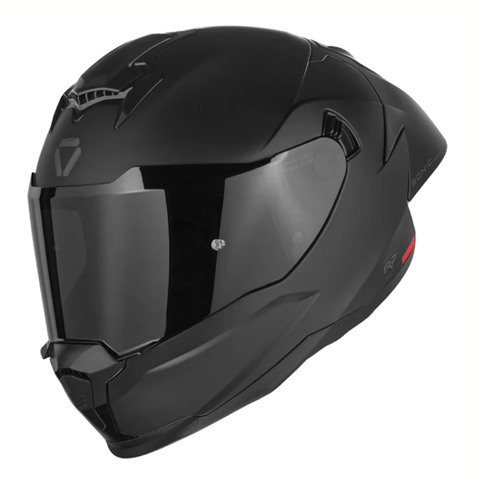 Korda Sonic GP Solid Helmet - Matt Black