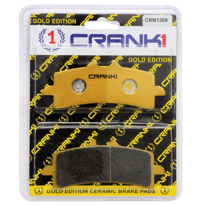 Crank1 Ceramic Brake Pads for Benelli Leoncino 500 (2016)