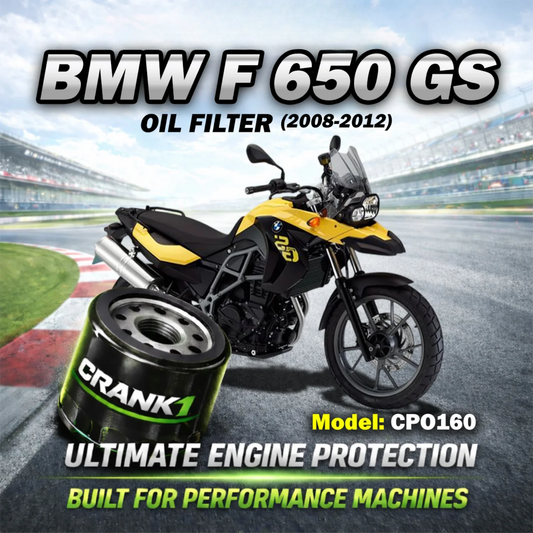 Crank1 BMW F 650 GS (2008-2012) Performance Oil Filters - CPO-160