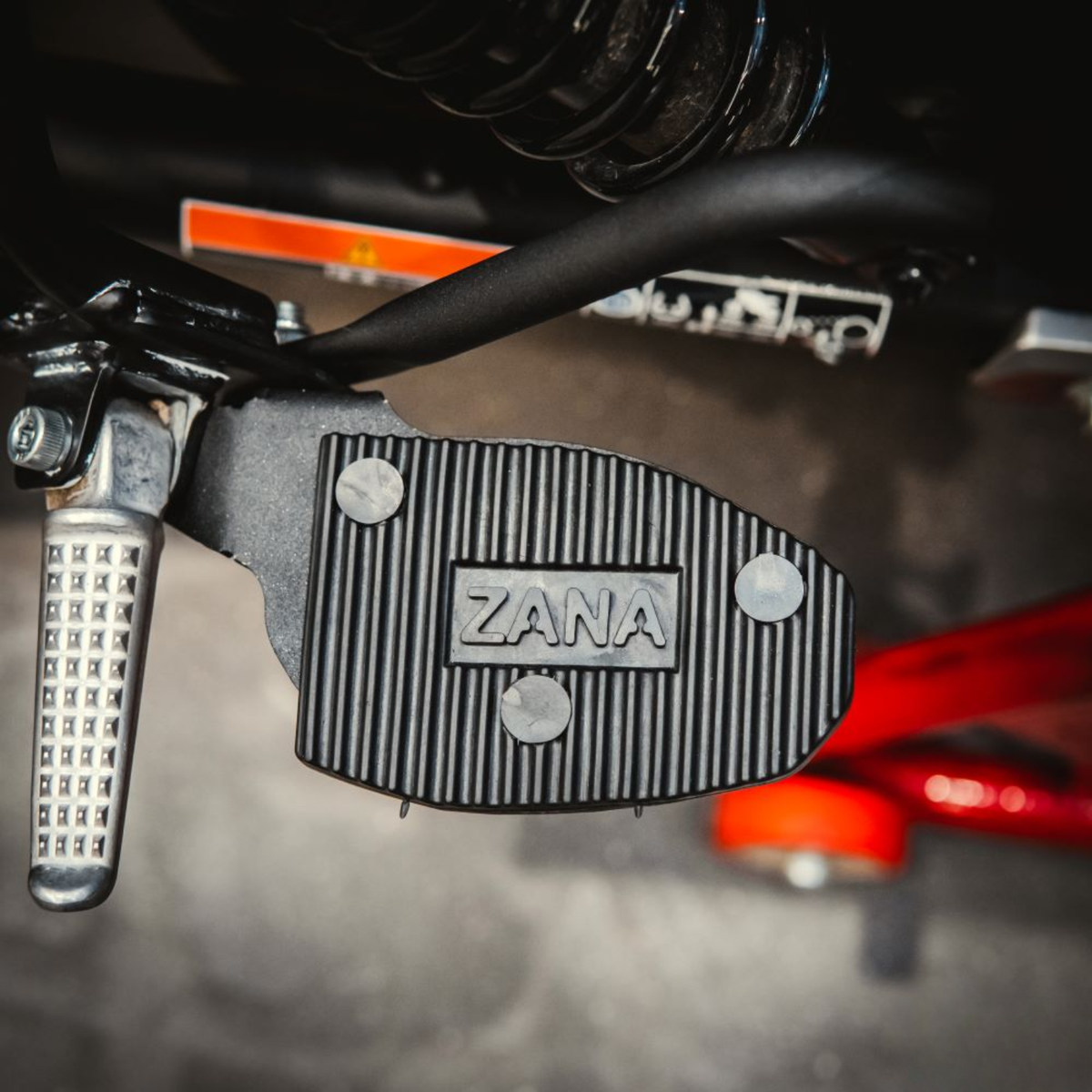 Zana Honda Rebel 500 Rear Footrest - Black - ZI-8629 - Zana