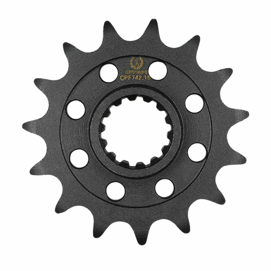 Crank1 Performance Motorcycle Sprocket Pitch 520 - CPF742.15T - Black