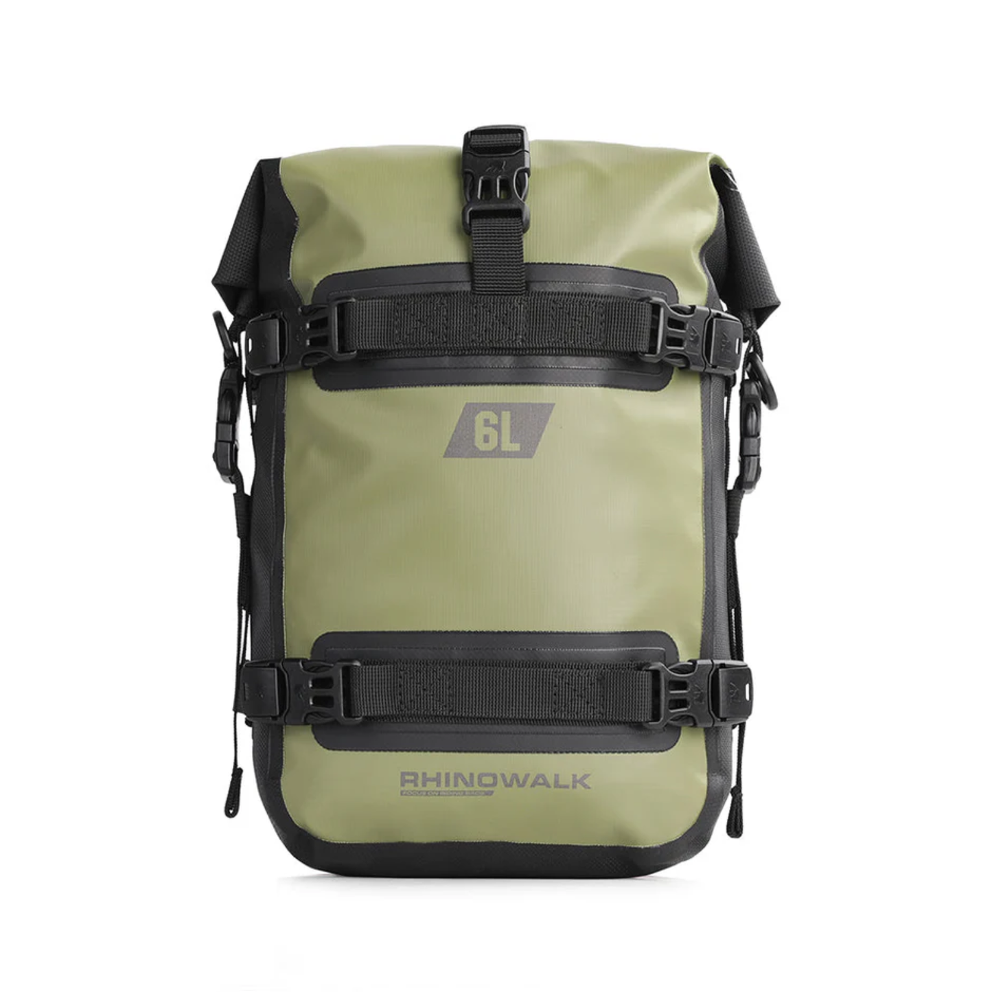 Rhinowalk Waterproof 6L Saddle Tail and Tank Bag - Olive - MT2206