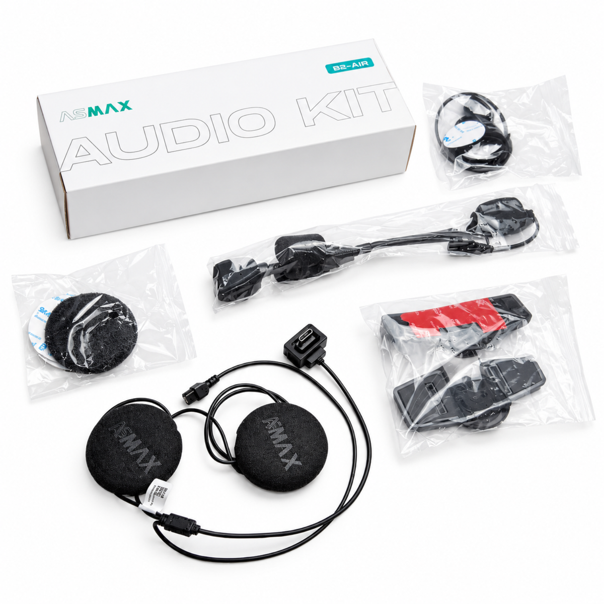 LBC Moto Asmax Future1 Additional Audio and Helmet Kit - LBC Moto