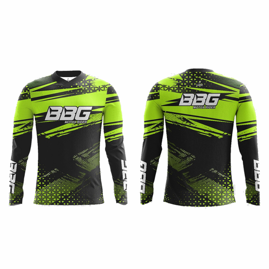 BBG Motocross Jersey - Neon