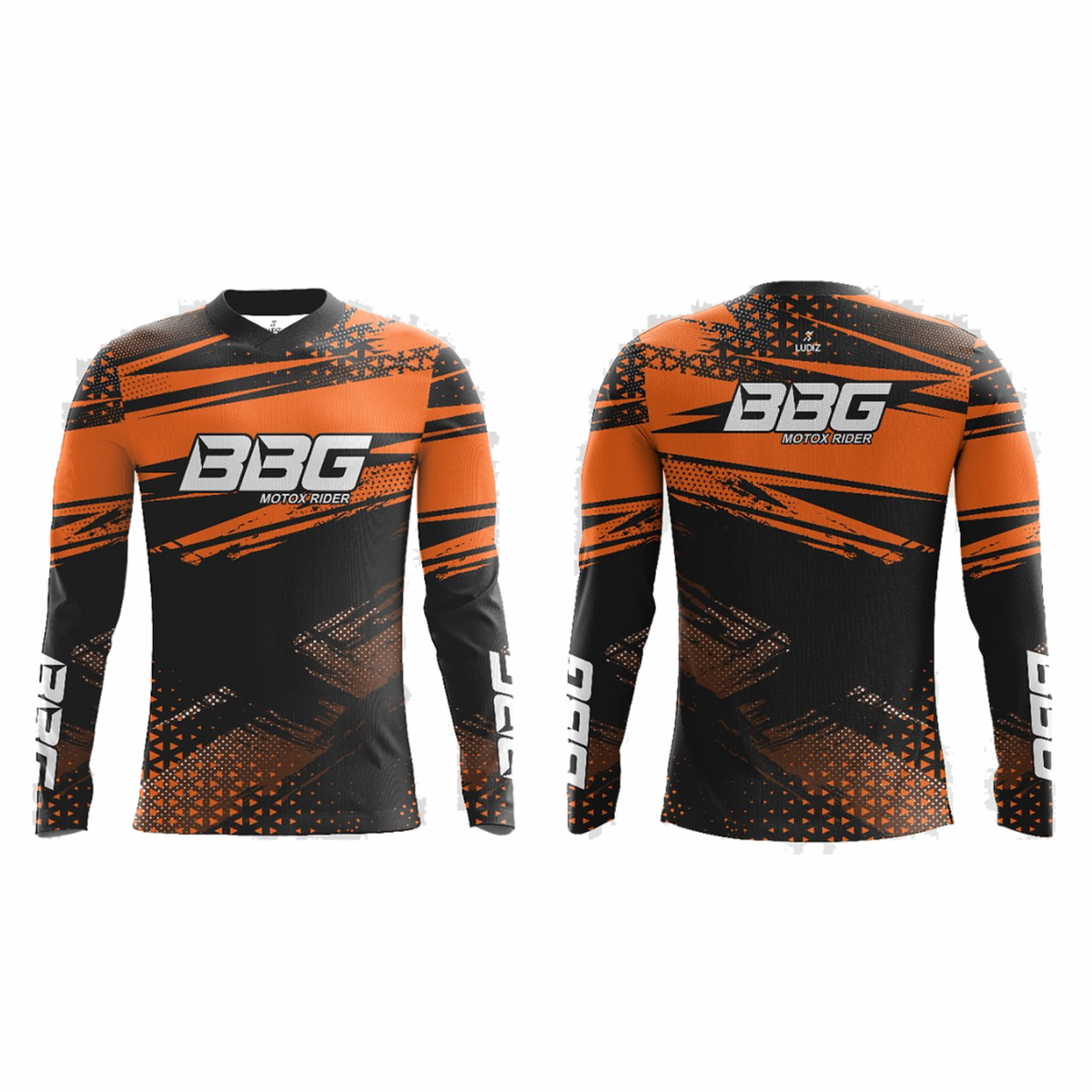 BBG Motocross Jersey - Orange - BBG